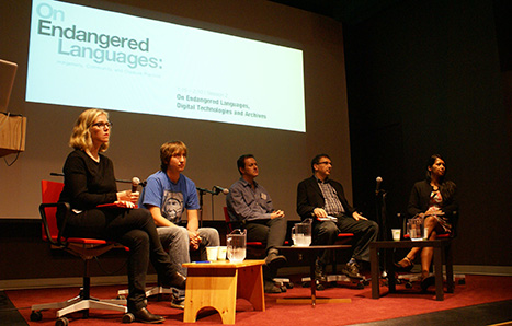 On Endangered Languages symposium, Museum of Anthropology, Vancouver